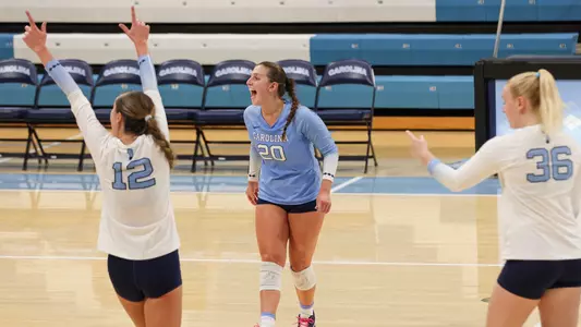 Carson Overbeck 
University of North Carolina Volleyball Blue and White Scrimmage 
Carmichael Arena 
Chapel Hill, NC 
Friday, August 18, 2023