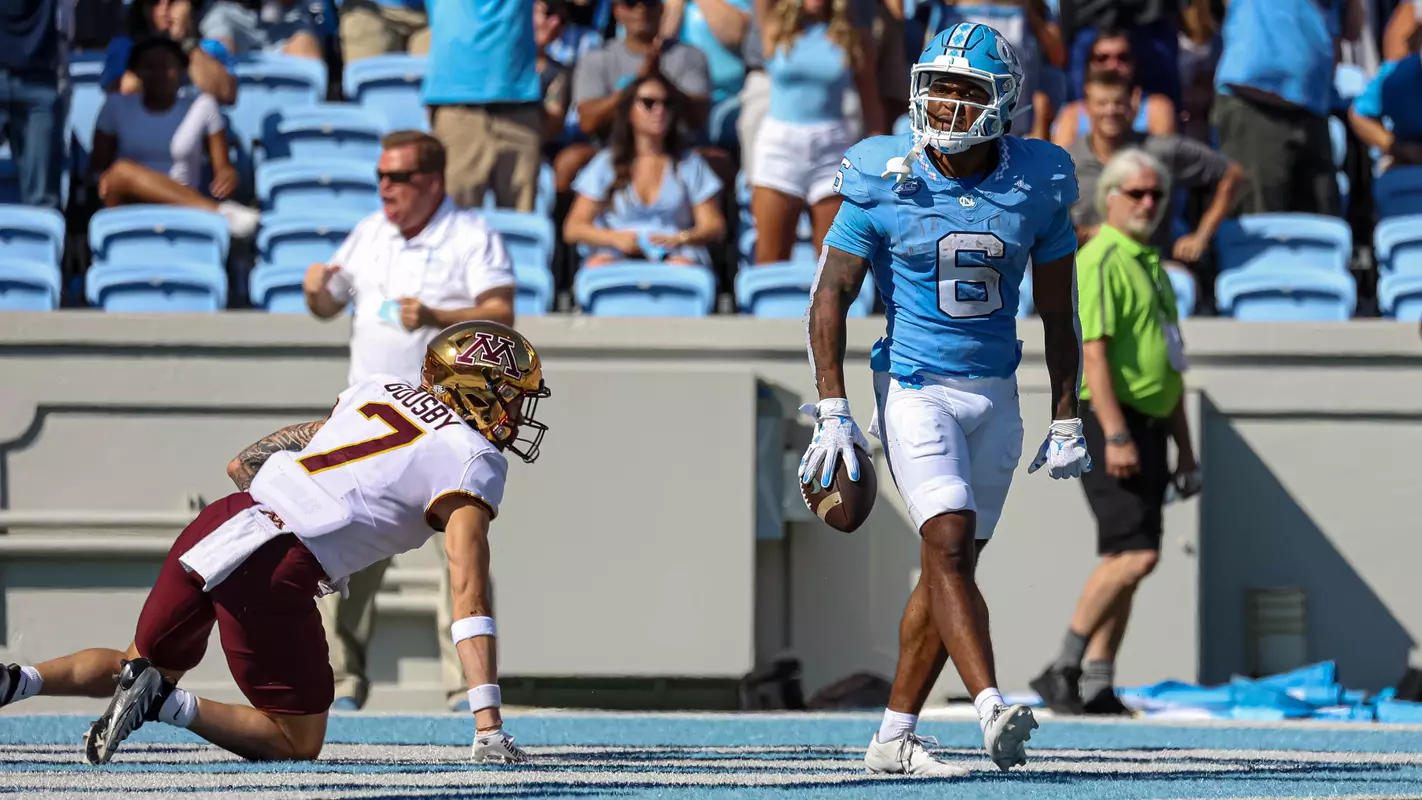 Nate McCollum University of North Carolina Football v Minnesota Kenan Stadium Chapel Hill, NC Saturday, September 16, 2023