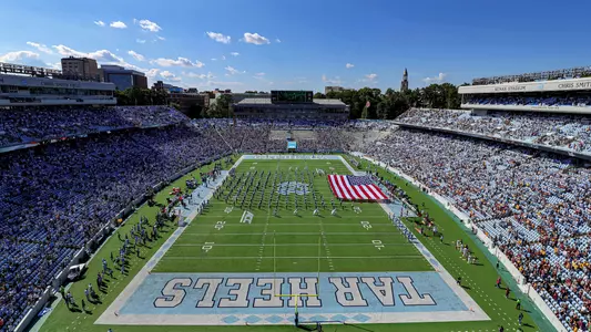 A sellout crowd filled Kenan Stadium as UNC faced off with Minnesota Saturday afternoon.