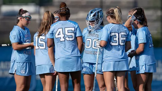 Women's Lacrosse Huddle