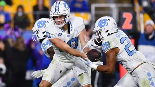 Drake Maye, Omarion Hampton
University of North Carolina Football v Pitt
Acrisure Stadium
Pittsburgh, PA
Saturday, September 23, 2023