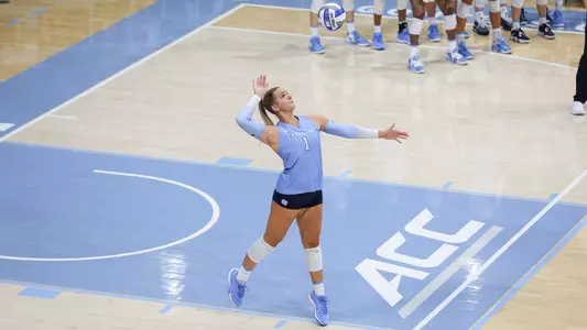 Zoe Behrendt 
University of North Carolina Volleyball v Pitt 
Carmichael Arena 
Chapel Hill, NC 
Sunday, September 24, 2023