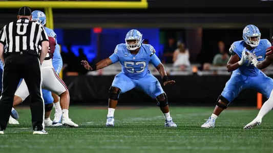 Willie Lampkin 
University of North Carolina Football v South Carolina 
Duke?s Mayo Classic 
Bank of America Stadium 
Charlotte, NC 
Saturday, September 2, 2023