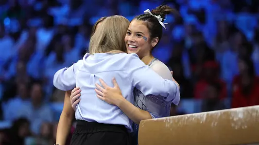 Gwen Fink 
University of North Carolina Gymnastics v North Carolina State 
Carmichael Arena 
Chapel Hill, NC 
Friday, January 19, 2024