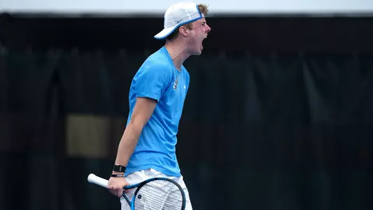 Will Jansen 
University of North Carolina Men's Tennis v Illinois 
Cone-Kenfield Tennis Center 
Chapel Hill, NC 
Saturday, January 27, 2024