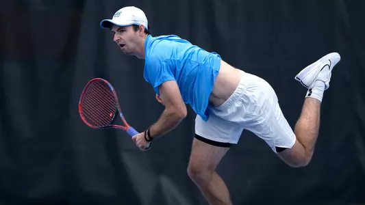 Karl Poling 
University of North Carolina Men's Tennis v Illinois 
Cone-Kenfield Tennis Center 
Chapel Hill, NC 
Saturday, January 27, 2024