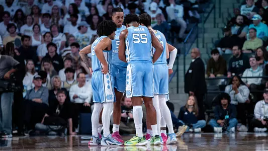huddle at Georgia Tech