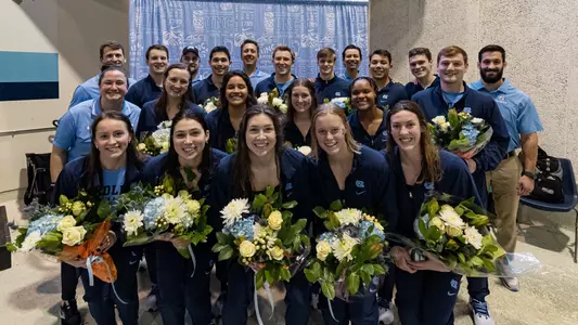 Senior Day
University of North Carolina Swimming & Diving v SMU and UNC Asheville
Koury Natatorium
Chapel Hill, NC
Tuesday, January 9, 2024