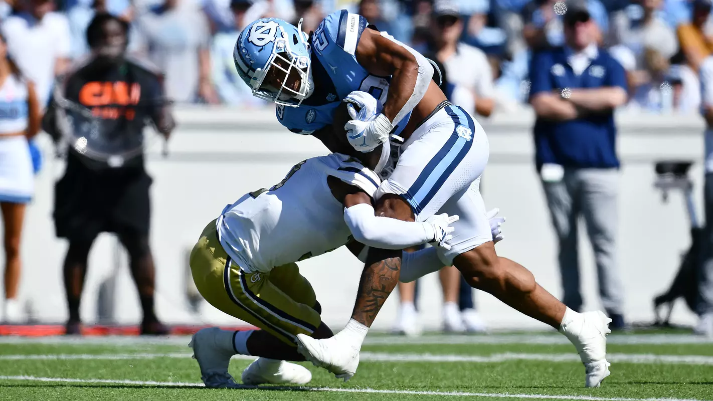 Omarion Hampton University of North Carolina Football v Georgia Tech Kenan Stadium Chapel Hill, NC Saturday, October 12, 2024