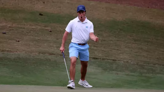 Wilmington, NC – Oct 22: NCAA Men's Golf - The Williams Cup presented by STITCH Golf - Third Round at Eagle Point Golf Club in Wilmington, NC on October 22, 2024. (Credit: Andy Mead/YCJ)