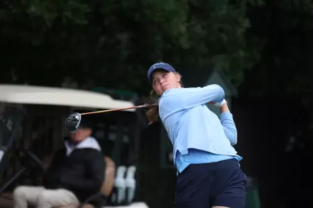 Wilmington, NC Ð Oct 27: NCAA Women's Golf - Landfall Tradition - Third Round at Country Club of Landfall - Pete Dye Course in Wilmington, NC on October 27, 2024. (Credit: Andy Mead/YCJ)
