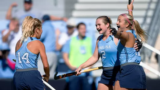 Charly Bruder, Ryleigh Heck, Katie Dixon, Celebration
University of North Carolina Field Hockey  
Karen Shelton Stadium
Chapel Hill, NC 
Sunday, November 17, 2024