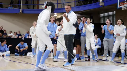 Adam Kaszubowski
University of North Carolina Fencing v Duke
Card Gym
Durham, NC
Saturday, November 2, 2024