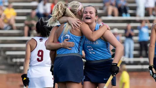 Charly Bruder, Ryleigh Heck
University of North Carolina Field Hockey v Boston College
ACC Championship
Kentner Stadium
Winston-Salem, NC
Friday, November 8, 2024