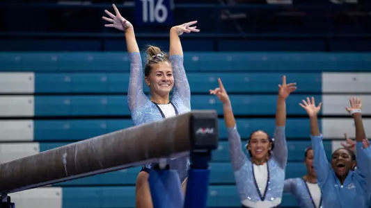 Taylor Schulze
balance beam
University of North Carolina Gymnastics
Blue-White
Carmichael Arena
Chapel Hill, NC
Monday, December 16, 2024