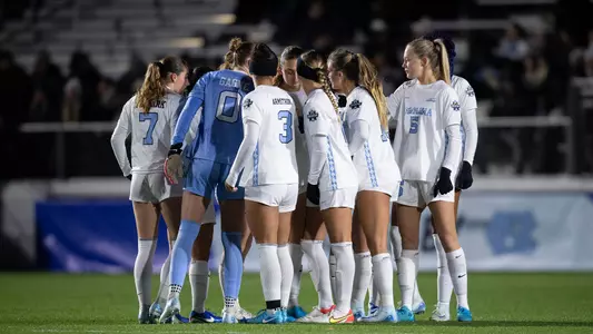 huddle
University of North Carolina Women's Soccer v Duke
NCAA Semi-Final
College Cup
WakeMed Soccer Park
Cary, NC
Friday, December 6, 2024