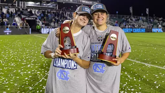 Emerson Elgin & Bella Sember            
University of North Carolina Soccer v Wake Forest 
NCAA National Championship   
WakeMed Soccer Park  
Cary, NC  
Monday, December 9, 2024