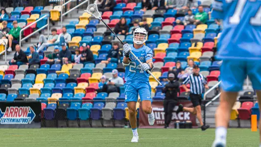 Paul Barton 
University of North Carolina Men's Lacrosse v Mercer 
Silverbacks Park 
Atlanta, GA 
Saturday, February 10, 2024