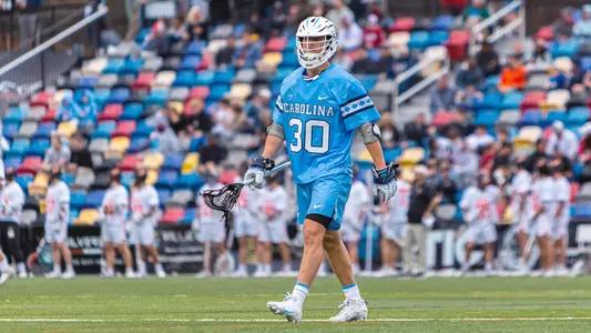Leif Hagerup 
University of North Carolina Men's Lacrosse v Mercer 
Silverbacks Park 
Atlanta, GA 
Saturday, February 10, 2024