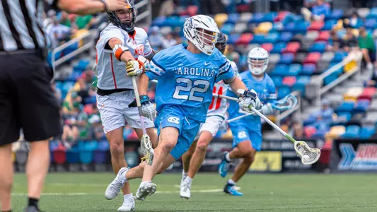 Brady Wambach 
University of North Carolina Men's Lacrosse v Mercer 
Silverbacks Park 
Atlanta, GA 
Saturday, February 10, 2024