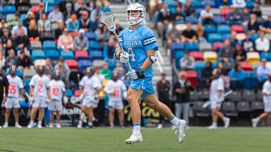 Harry Wellford 
University of North Carolina Men's Lacrosse v Mercer 
Silverbacks Park 
Atlanta, GA 
Saturday, February 10, 2024