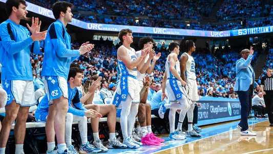 34 F Duwe Farris, 14 G Creighton Lebo, 8 G Paxson Wojcik,
University of North Carolina Men’s Basketball v Virginia Tech
Dean E. Smith Center
Chapel Hill, NC
Saturday, February 17, 2024