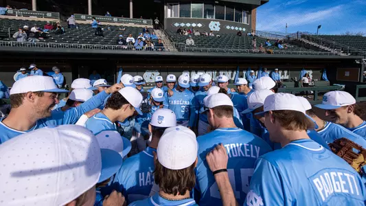 Huddle
University of North Carolina Baseball v Elon
Boshamer Stadium
Chapel Hill, NC
Tuesday, February 20, 2024