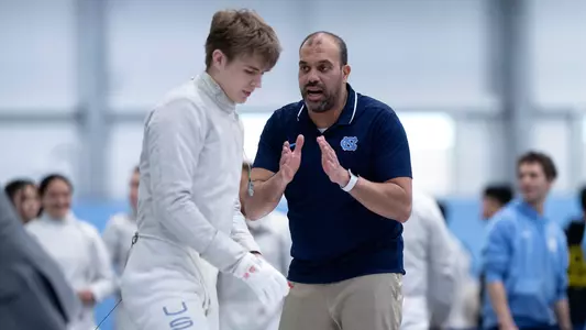 Hamdy Refaee, Elden Wood
University of North Carolina Fencing
Tar Heel Duals
Eddie Smith Field House
Chapel Hill, NC
Saturday, February 10, 2024