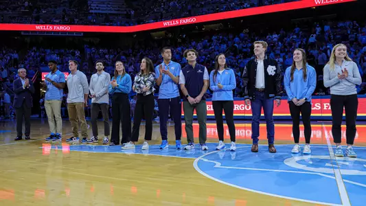 Scholar Athletes
University of North Carolina Men’s Basketball v Miami
Dean E. Smith Center
Chapel Hill, NC
Monday, February 26, 2024