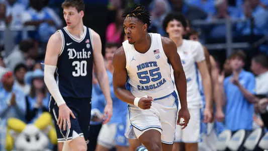 Harrison Ingram
University of North Carolina Basketball v Duke
Dean E. Smith Center
Chapel Hill, NC
Saturday, February 3, 2024