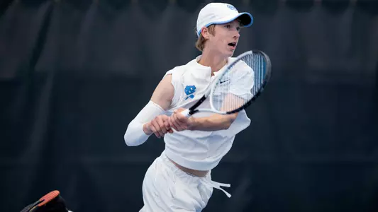 Patrick Schoen 
University of North Carolina Men's Tennis v Georgia Tech  
Cone-Kenfield Tennis Center 
Chapel Hill, NC 
Friday, March 1, 2024