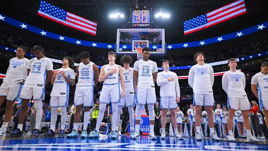 North Carolina plays Florida State in the ACC Men’s Basketball Tournament quarterfinals in Washington, DC, Thursday, March 14, 2024. (Andy Hancock/ACC)