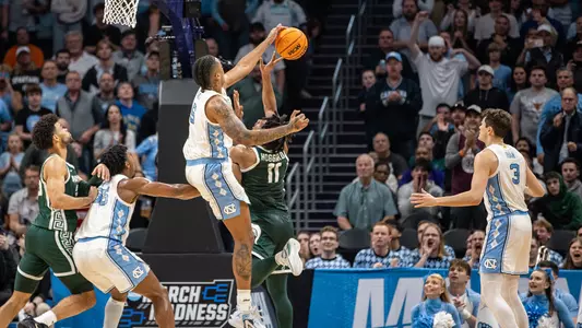 Armando Bacot vs. Michigan State, NCAA Tournament 2nd round 2024