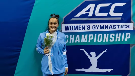 Lali Dekanoidze    
University of North Carolina Women’s Gymnastics v ACC Championships    
Greensboro Coliseum  
Greensboro, NC 
Saturday, March 23, 2024