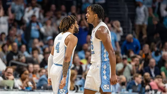 RJ Davis, Harrison Ingram vs. Michigan State, NCAA Tournament 2nd round 2024