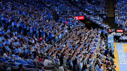 fans, Smith Center vs. NC State, 3/2/24