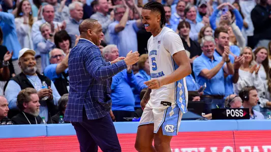 Armando Bacot, Hubert Davis
University of North Carolina Men’s Basketball v Notre Dame
Dean E. Smith Center
Chapel Hill, NC
Tuesday, March 5, 2024