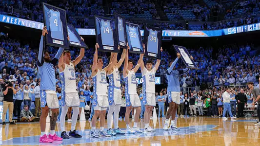 Seniors                                   
University of North Carolina Men’s Basketball v Notre Dame     
Dean E. Smith Center    
Chapel Hill, NC    
Tuesday, March 5, 2024