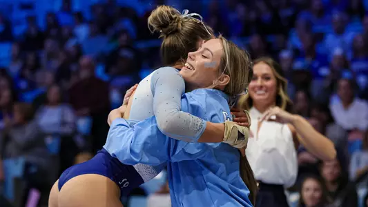 Elly King & Neve King            
University of North Carolina Women’s Gymnastics v Kentucky 
Carmichael Arena 
Chapel Hill, NC 
Friday, March 8, 2024