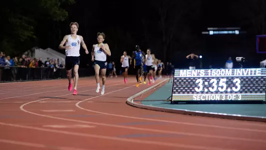 Ethan Strand, Parker Wolfe
1500-meter run
University of North Carolina Track and Field
Duke Invitational
Morris Williams Stadium
Durham, NC
Friday, April 12, 2024