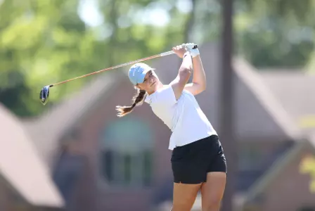 Wilmington, NC Ð Apr 18: NCAA Women's Golf - ACC Tournament - First Round at Porters Neck Country Club in Wilmington, NC on April 18, 2024. (Credit: Andy Mead/YCJ)