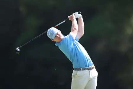 Charlotte, NC Ð Apr 19: NCAA Men's Golf - ACC Tournament - First Round at Charlotte Country Club in Charlotte, NC on April 19, 2024. (Credit: Andy Mead/YCJ)