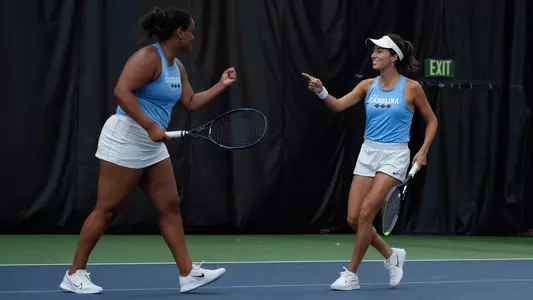 Reilly Tran, Abbey Forbes 
University of North Carolina Women's Tennis v Virginia 
ACC Tournament 
Cary Tennis Park 
Cary, NC 
Sunday, April 21, 2024