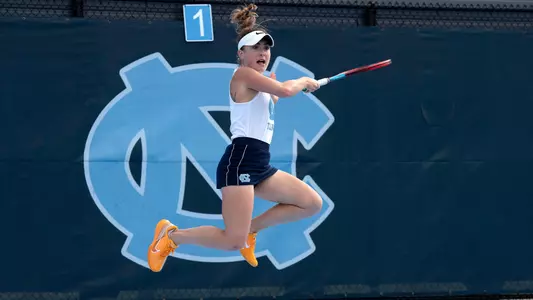 Fiona Crawley 
University of North Carolina Women's Tennis v Georgia Tech 
Chewning Tennis Center 
Chapel Hill, NC 
Friday, March 8, 2024