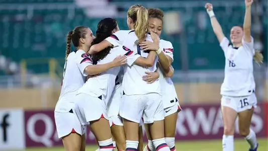 Maddie Dahlien, Savy King, Ally Sentnor U.S. Women's Youth National Team