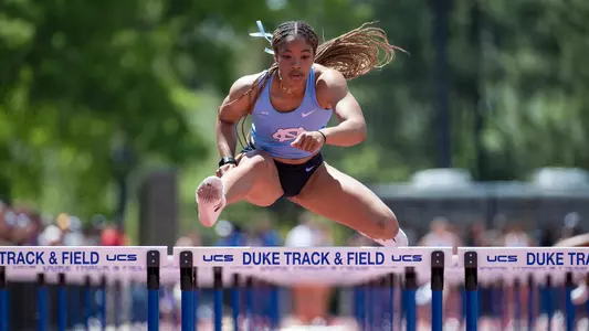 Kalani Witherspoon
100-meter hurdles
University of North Carolina Track and Field
Duke Invitational
Morris Williams Stadium
Durham, NC
Saturday, April 13, 2024