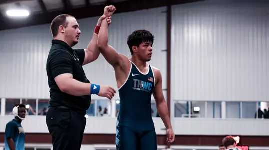 Derek Guanajuato at National Freestyle Duals