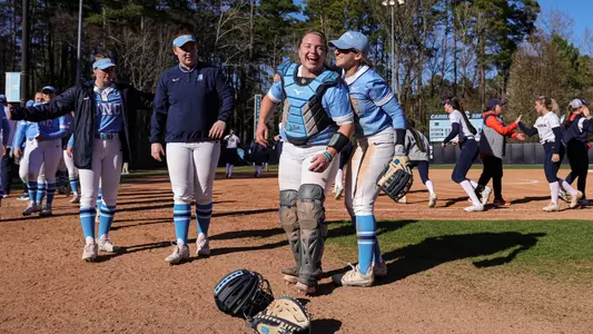Autumn Owen & Alex Coleman                                                                     
University of North Carolina Softball v Virginia  
Anderson Softball Stadium    
Chapel Hill, NC    
Sunay, March 10, 2024