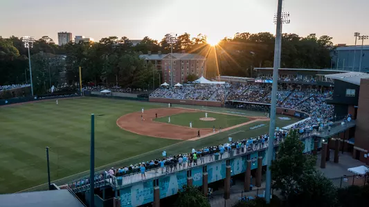 Boshamer Stadium
University of North Carolina Baseball v West Virginia
NCAA Super Regionals
Boshamer Stadium
Chapel Hill, NC
Friday, June 7, 2024