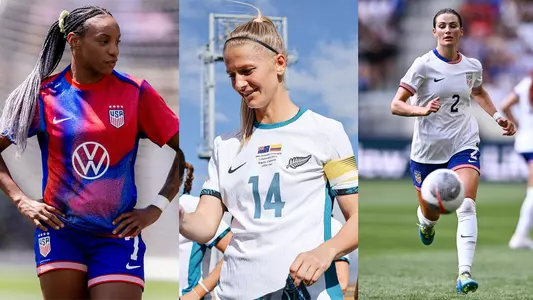 Crystal Dunn, Katie Bowen, Emily Fox